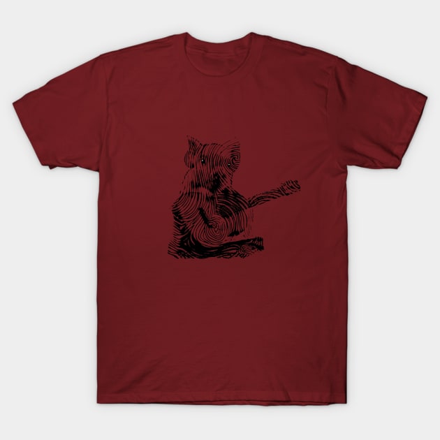 little pig with guitar T-Shirt by Dasart